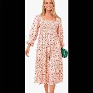 Tuckernuck Hyacinth House Floral Fells Midi Dress